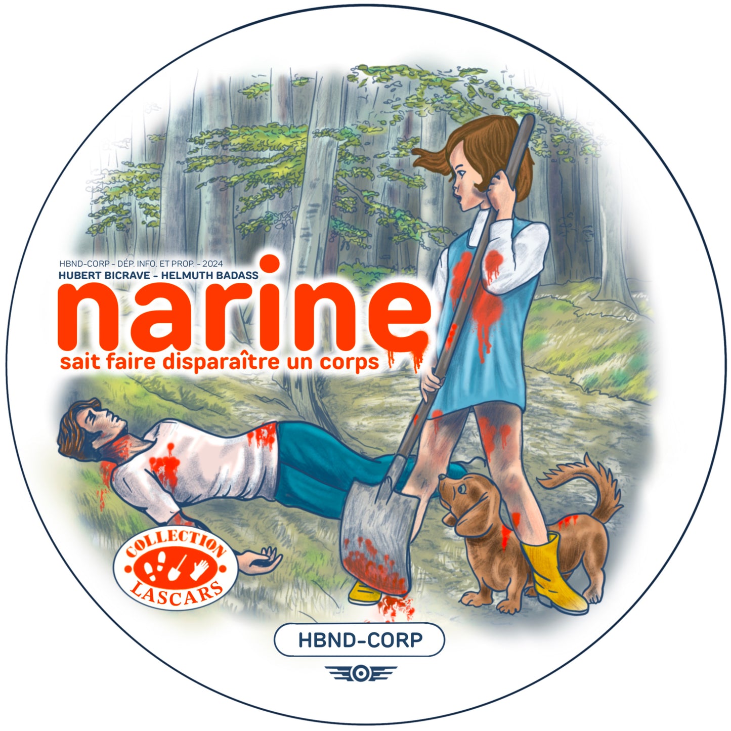 T-SHIRT : Les aventures de Narine : Ballade en forêt