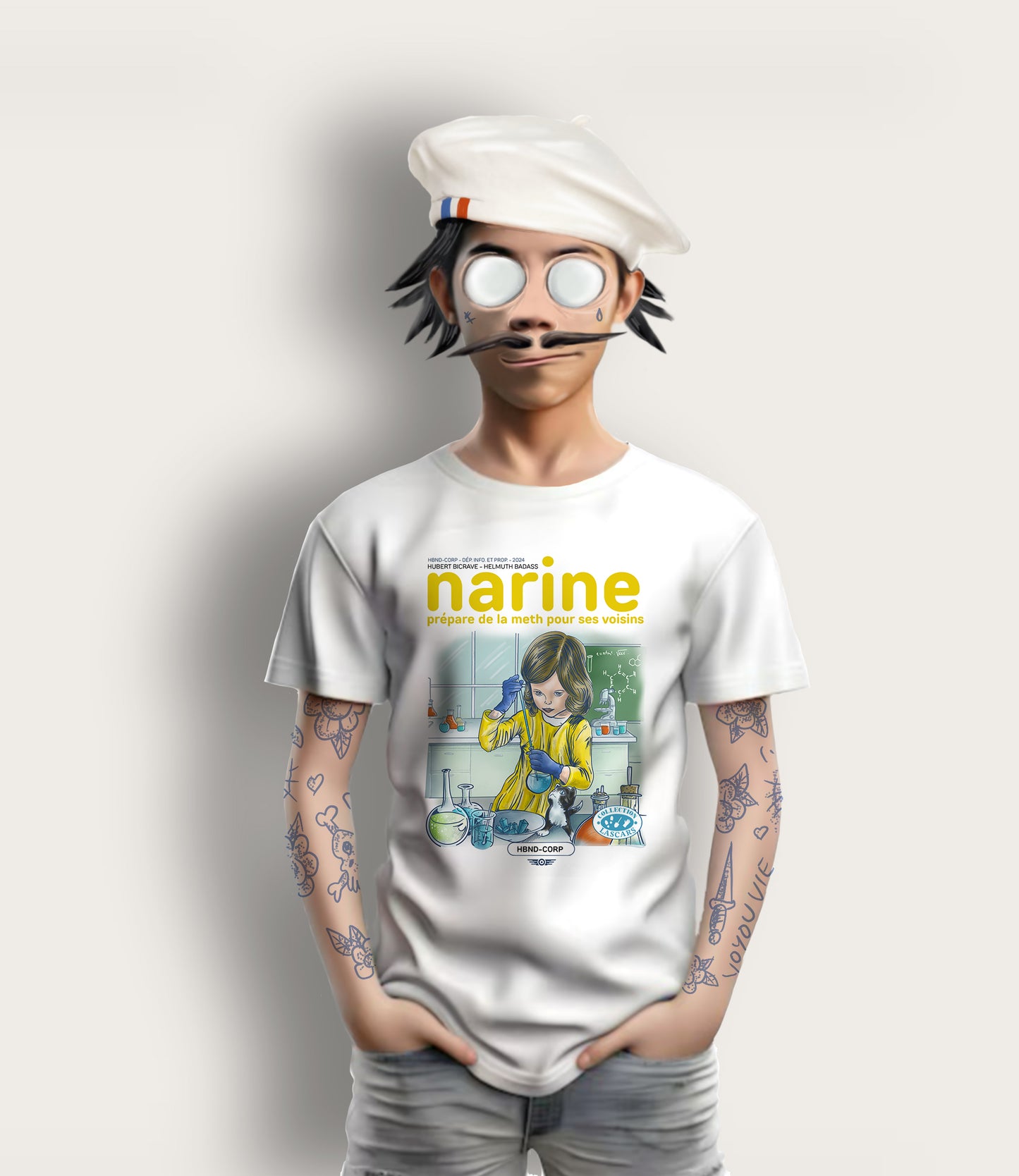 T-SHIRT : Les aventures de Narine : Narine et ses voisins