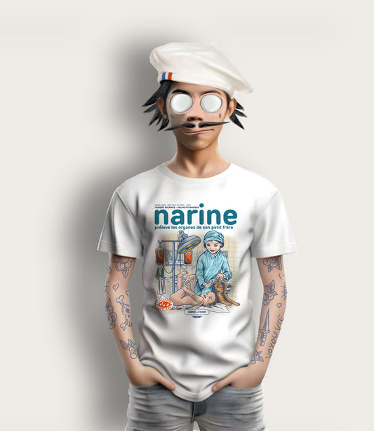 T-SHIRT : Les aventures de Narine : Avec son petit frère