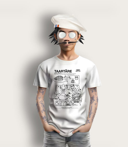 T-SHIRT TAARTARE BLANC