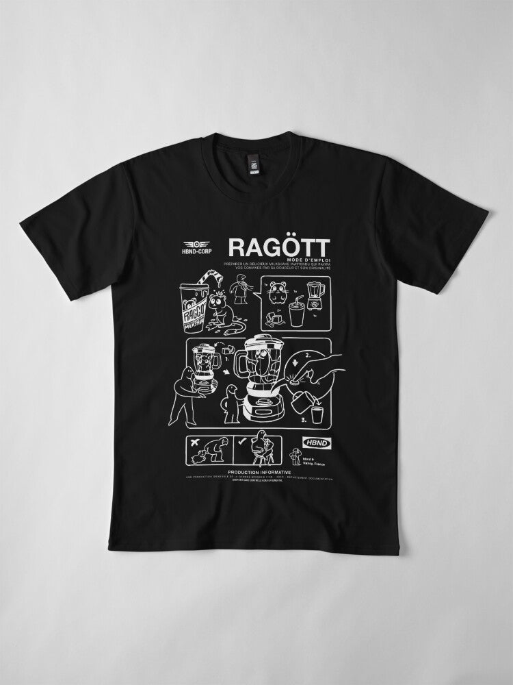 T-SHIRT RAGOTT NOIR