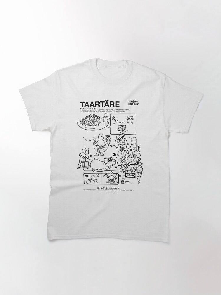 T-SHIRT TAARTARE BLANC