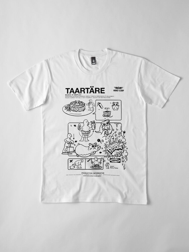 T-SHIRT TAARTARE BLANC