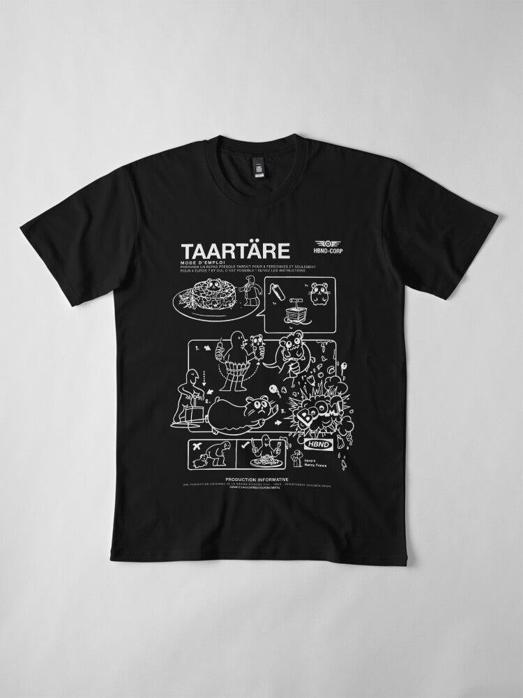 T-SHIRT TAARTARE NOIR