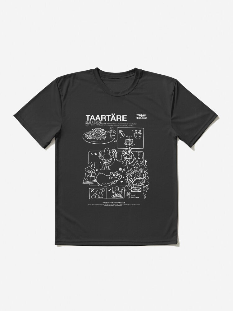 T-SHIRT TAARTARE NOIR