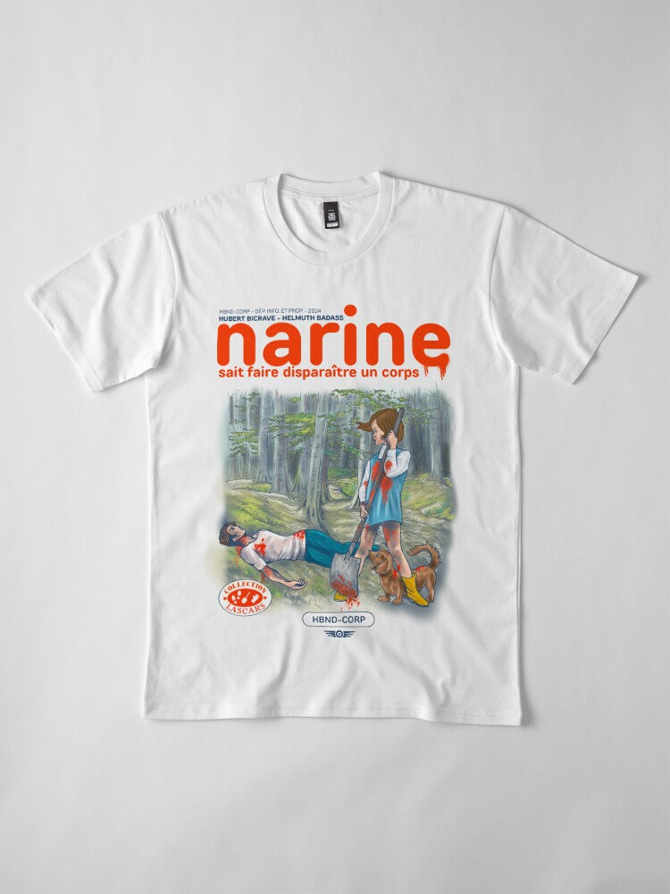 T-SHIRT : Les aventures de Narine : Ballade en forêt